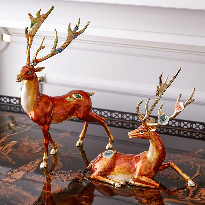 Seating Deer Ornament