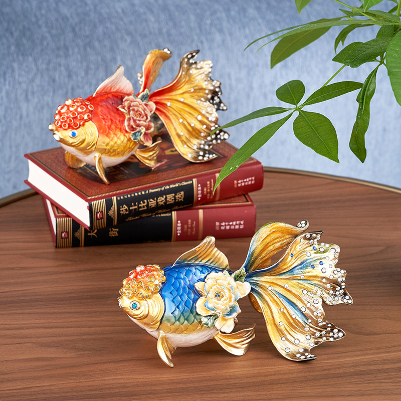 Classic Gold Koi Fish Ornament