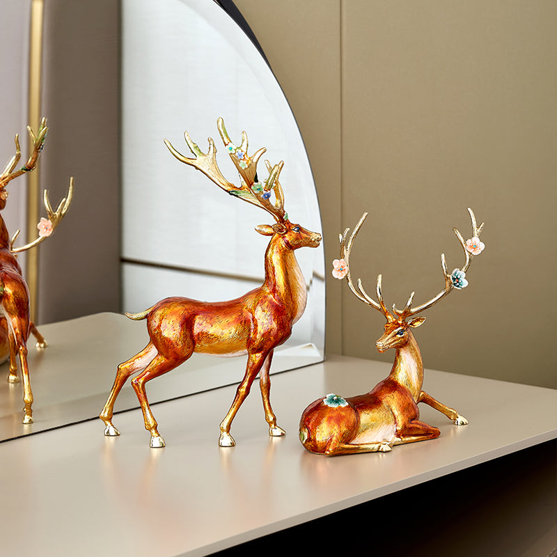 Seating Deer Ornament
