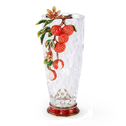 Lychee Glass Vase