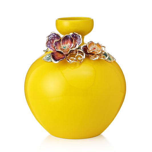 Round in Bloom Vase