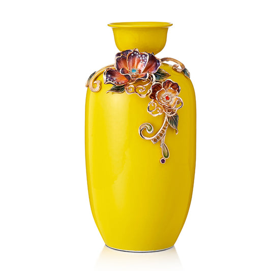 Yellow Vessel Vase