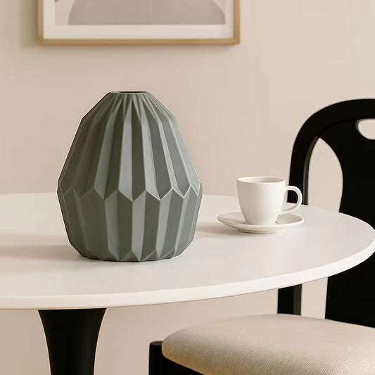 Contemporary Ceramic Porcelain Vase